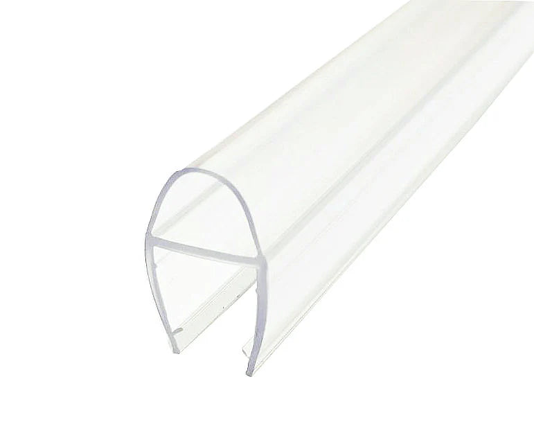 Polycarbonate ‘U’ With Bulb Attachment 3/8" 96"